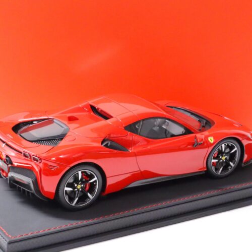 1:18 BBR Ferrari SF90 Spider closed roof Rosso Corsa 322 red - Limited Edition 62 pcs.