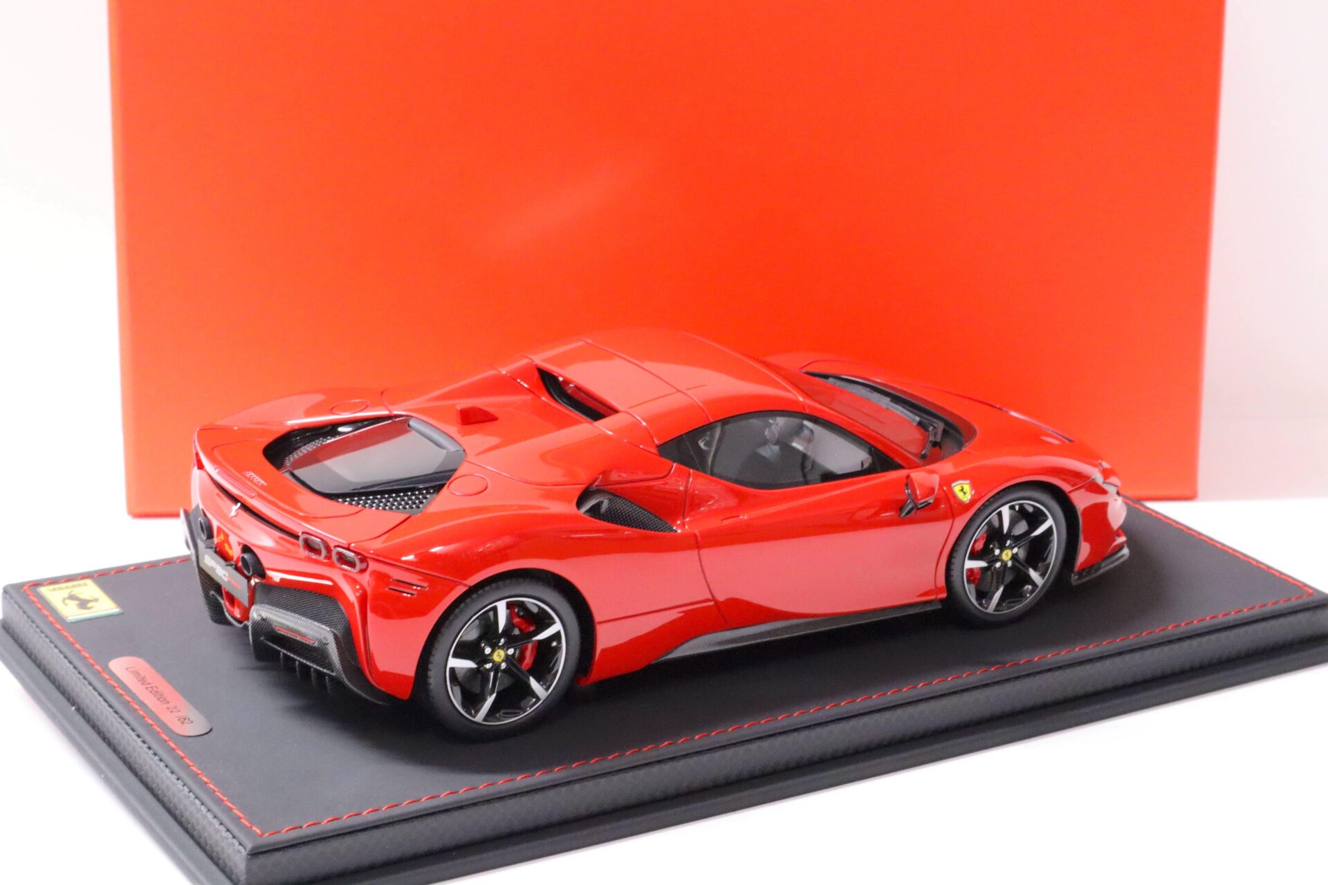1:18 BBR Ferrari SF90 Spider closed roof Rosso Corsa 322 red - Limited Edition 62 pcs.