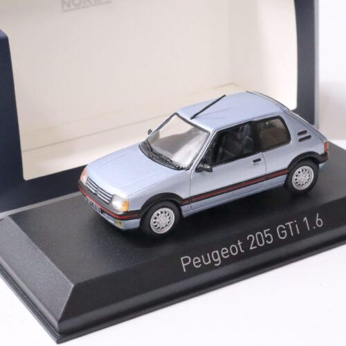1:43 Norev Peugeot 205 GTi 1.6 Topaze blue 1988
