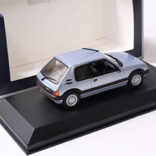1:43 Norev Peugeot 205 GTi 1.6 Topaze blue 1988