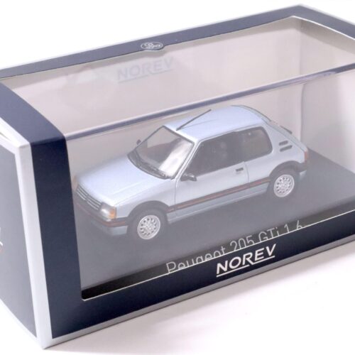 1:43 Norev Peugeot 205 GTi 1.6 Topaze blue 1988
