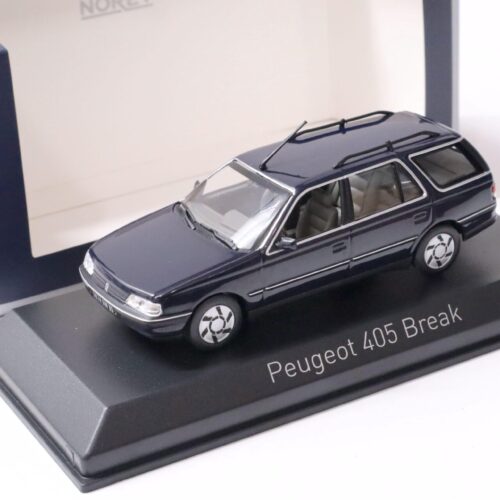 1:43 Norev Peugeot 405 Break 1991 dark blue