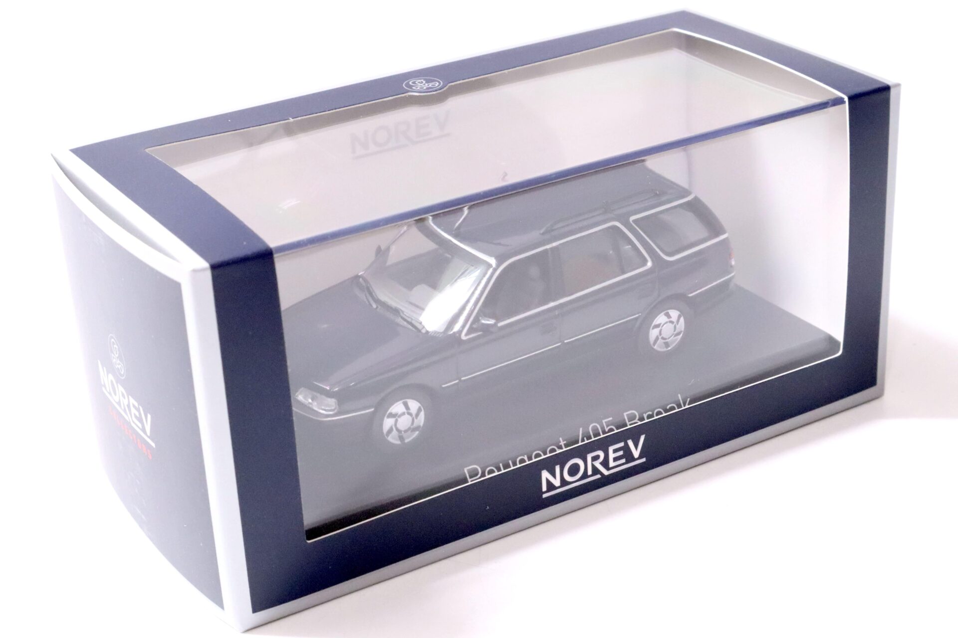 1:43 Norev Peugeot 405 Break 1991 dark blue
