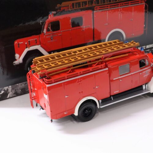 1:43 Minichamps Magirus-Deutz Merkur 150A LF16 Feuerwehr Bayreuth red
