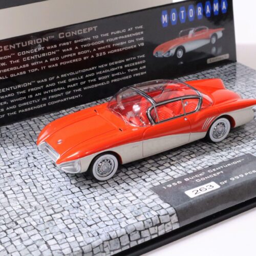 1:43 Minichamps 1956 Buick Centurion Concept Car red/ white