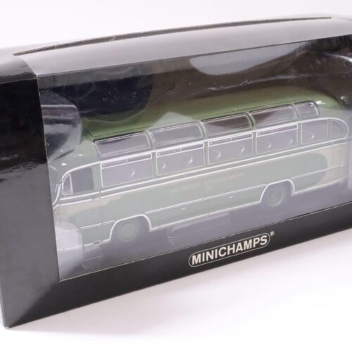 1:43 Minichamps Mercedes O 321 H Bus Aachener Straßenbahn green
