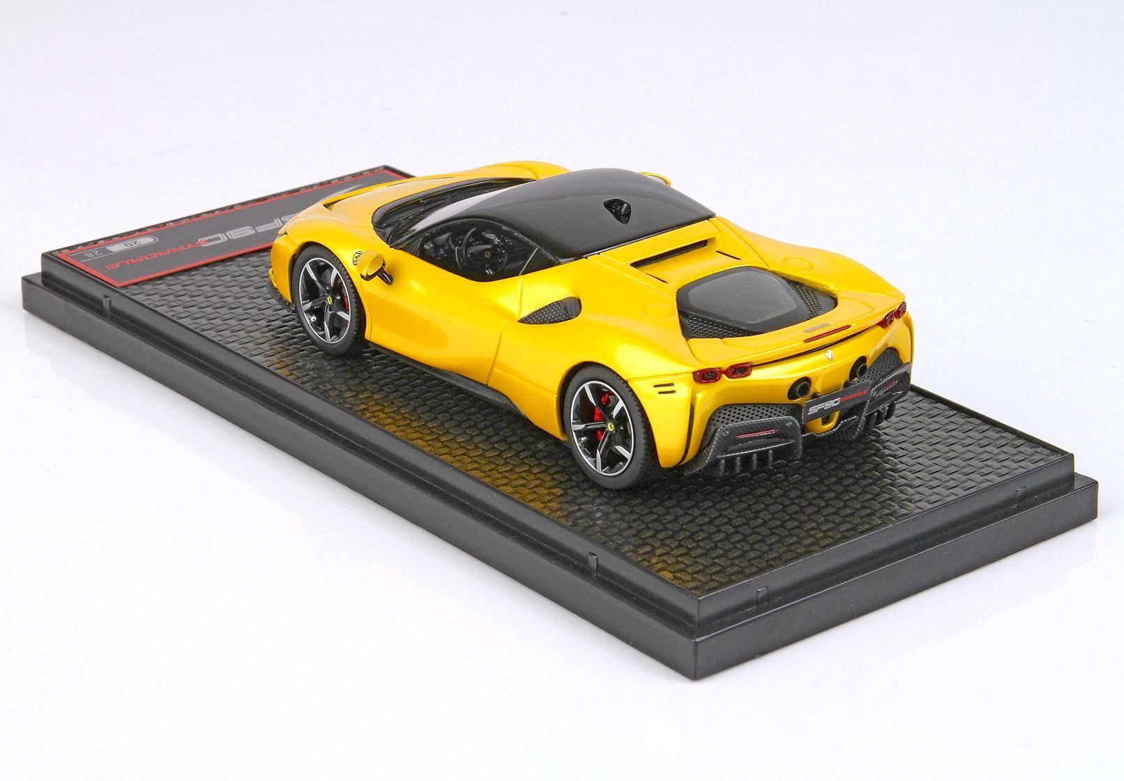 1:43 BBR Ferrari SF90 Stradale Giallo Tristrato yellow/ red brakes - Limited 28 pcs.