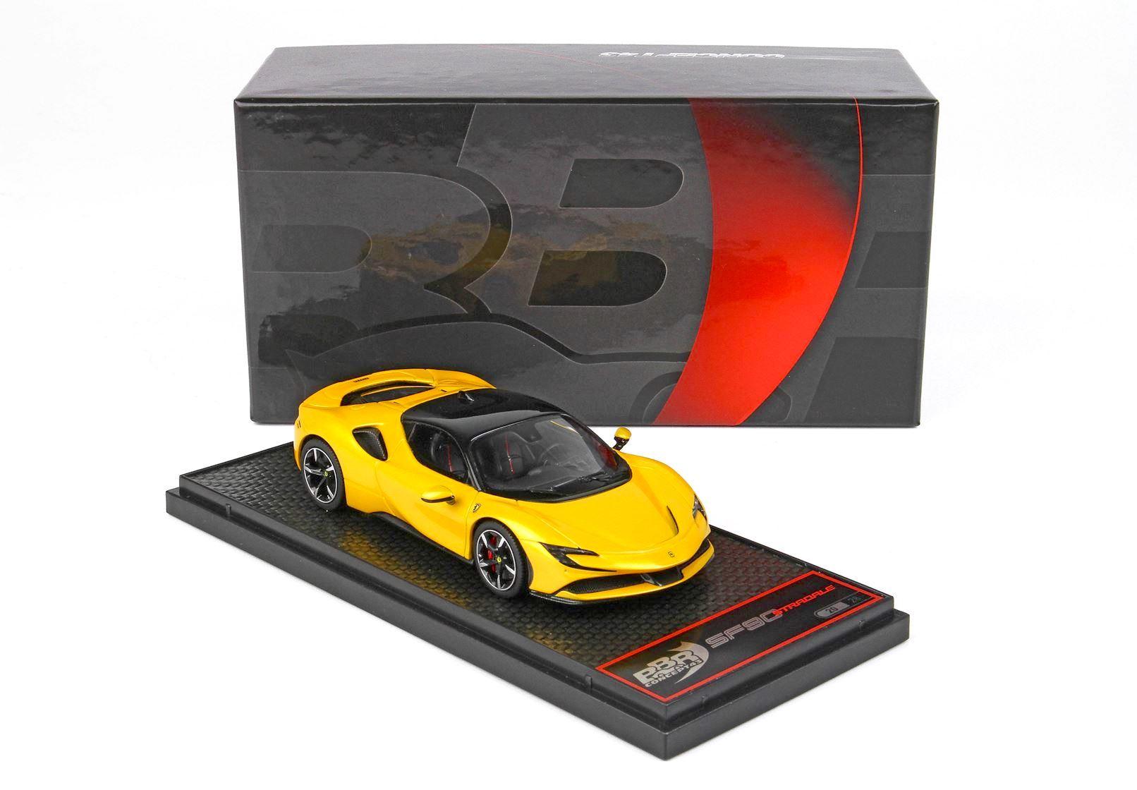 ID 62595 orig.jpg 1:43 BBR Ferrari SF90 Stradale Giallo Tristrato yellow/ red brakes - Limited 28 pcs.