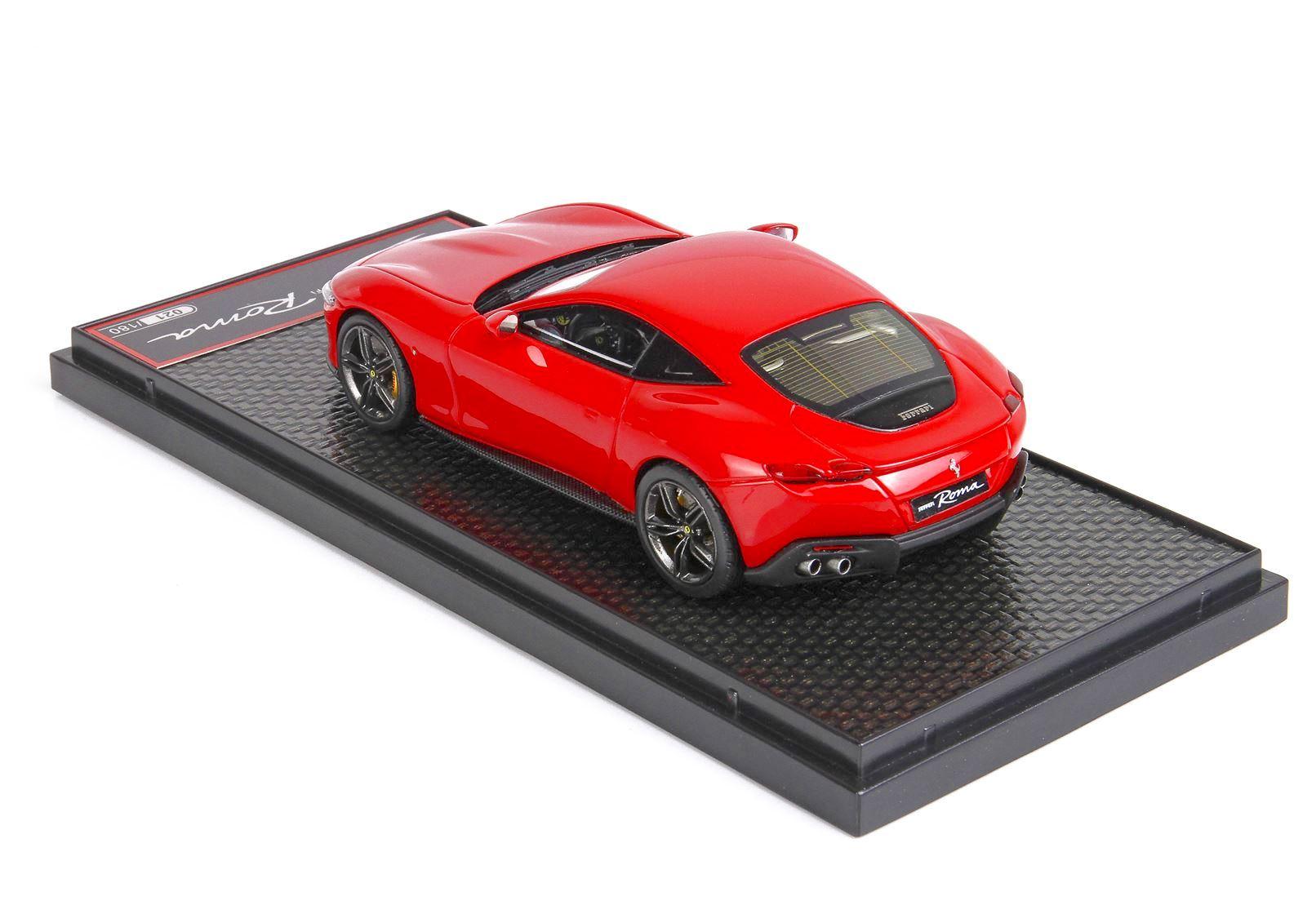1:43 BBR Ferrari Roma Coupe 2020 Rosso Corsa 322 red - Limited 180 pcs.