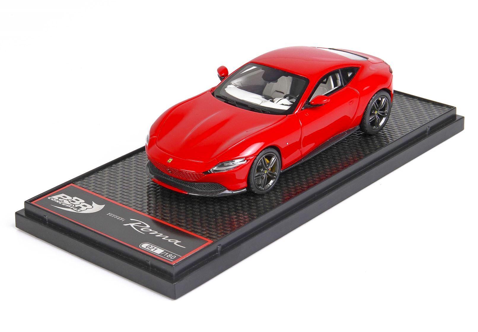 1:43 BBR Ferrari Roma Coupe 2020 Rosso Corsa 322 red - Limited 180 pcs.