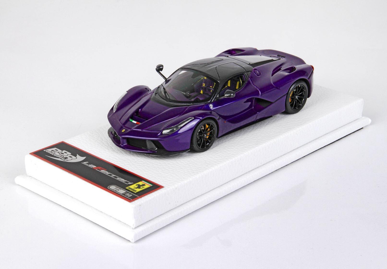 1:43 BBR Ferrari LaFerrari Hong Kong Violet purple - Limited 98 pcs.