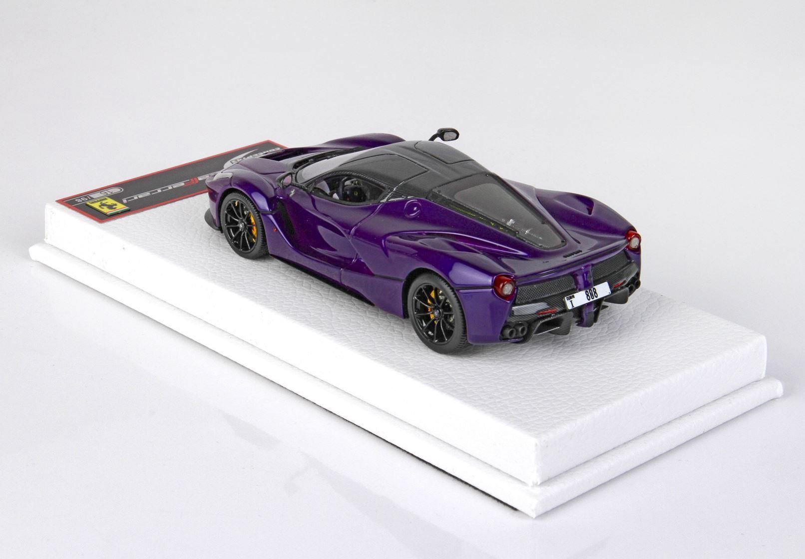 1:43 BBR Ferrari LaFerrari Hong Kong Violet purple - Limited 98 pcs.