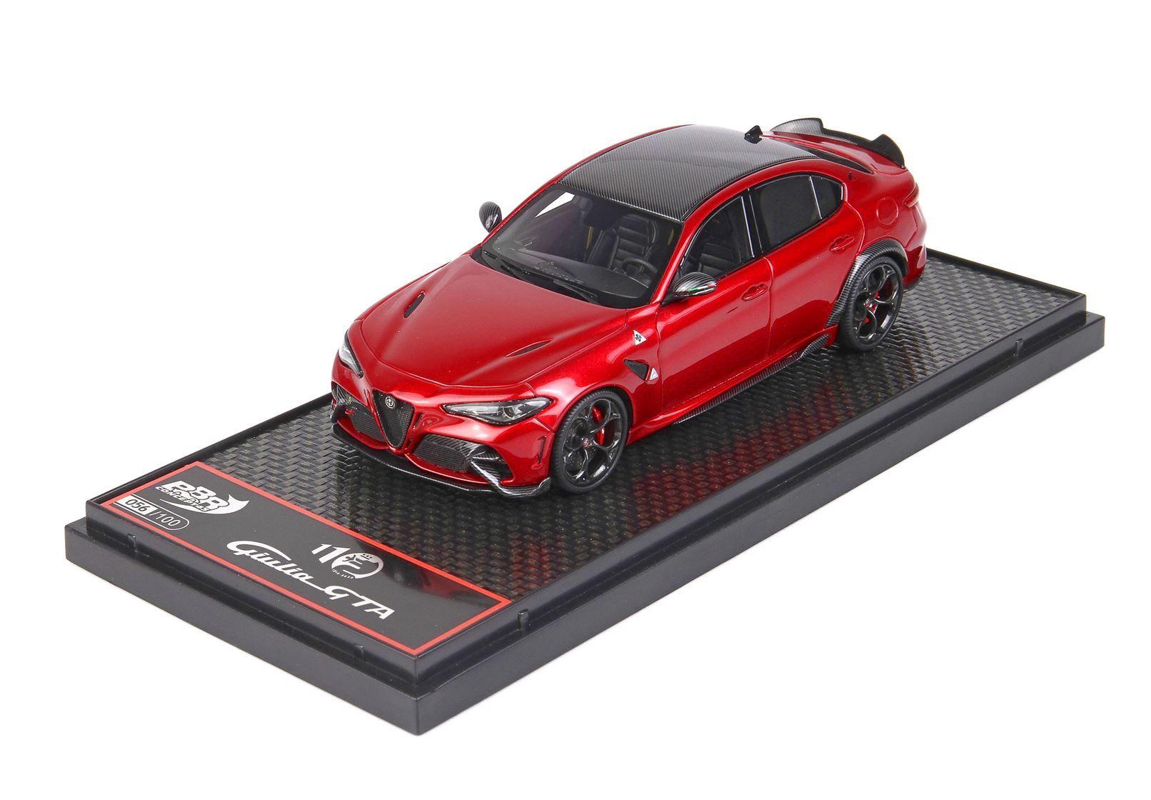 1:43 BBR Alfa Romeo Giulia GTA Rosso GTA red/ red brakes - Limited 100 pcs.