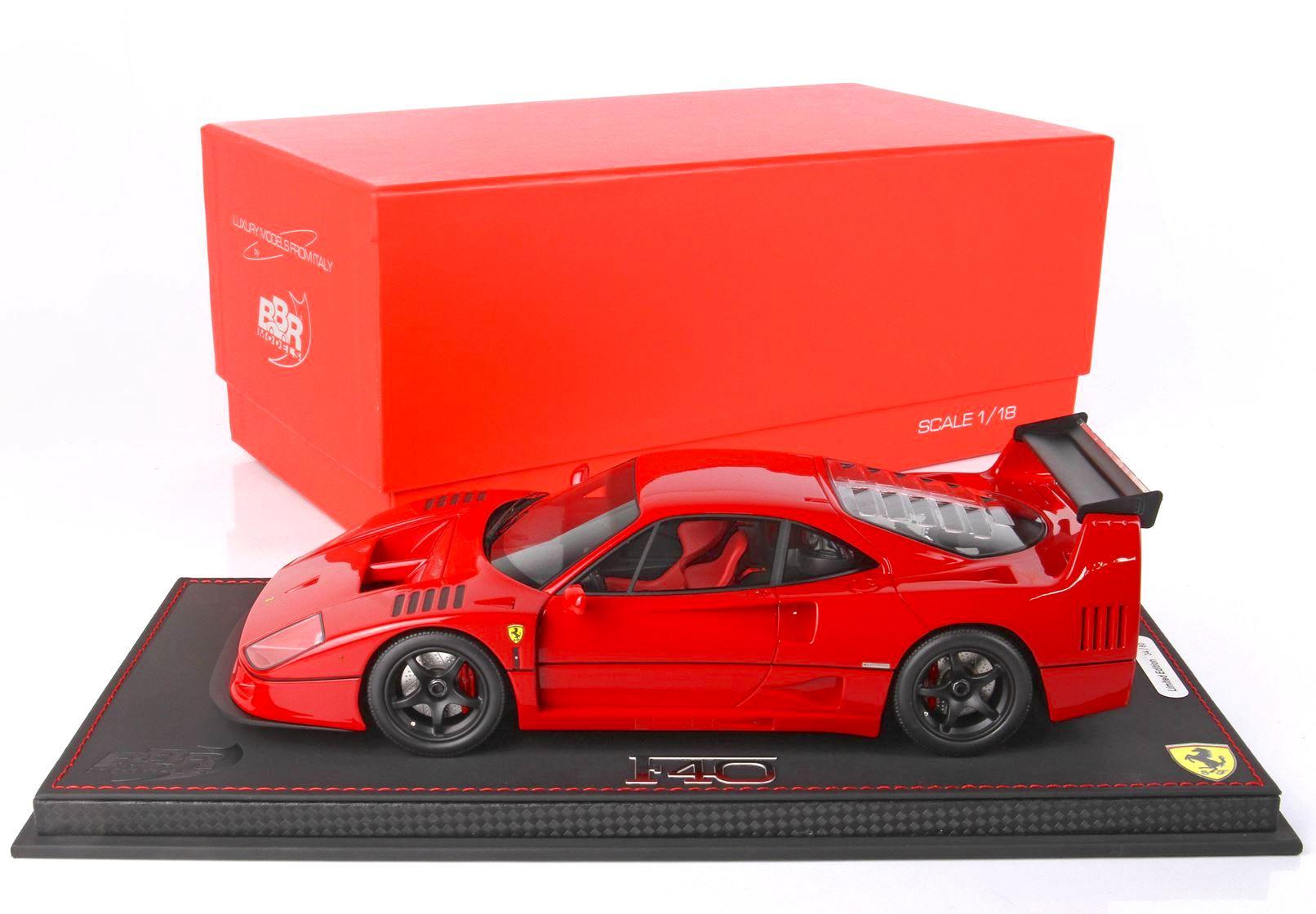 1:18 BBR Ferrari F40 by Michelotto Rosso Corsa 322 red - Limited 80 pcs.