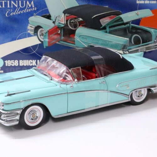 1:18 Sun Star 1958 Buick Limited Closed Convertible Spray green/ black