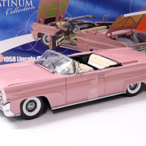 1:18 Sun Star 1958 Lincoln Continental MKIII Convertible Autumn Rose