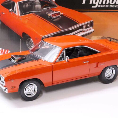 1:18 GMP 1970 Plymouth Road Runner HEADS UP Street Machine orange