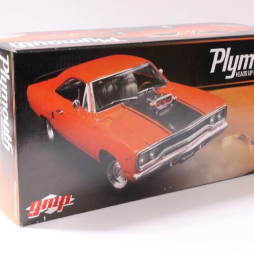 1:18 GMP 1970 Plymouth Road Runner HEADS UP Street Machine orange