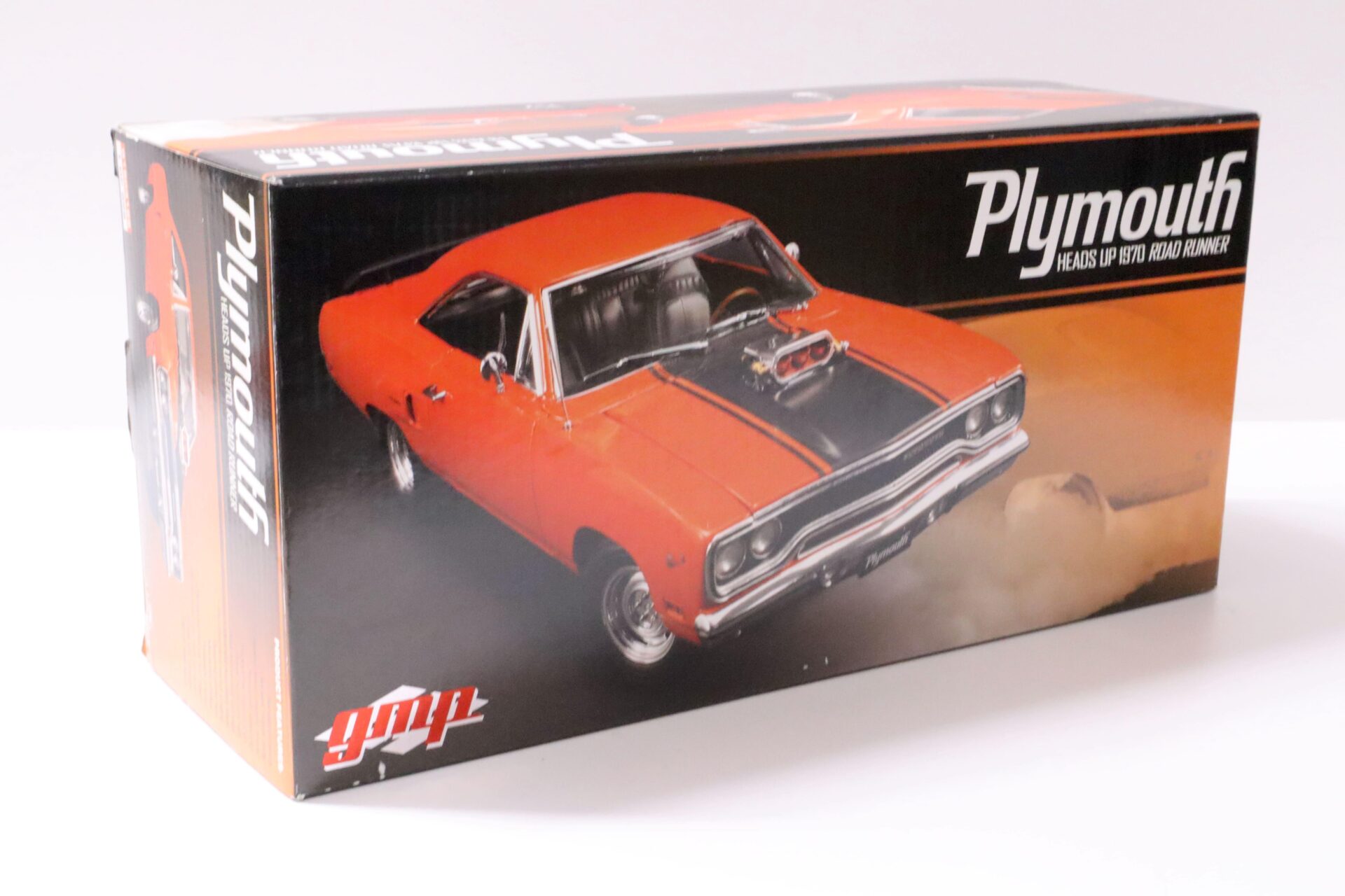 1:18 GMP 1970 Plymouth Road Runner HEADS UP Street Machine orange