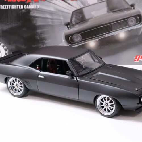 1:18 GMP 1969 Chevrolet Camaro Street Figther UNLEASHED matt black - Image 2