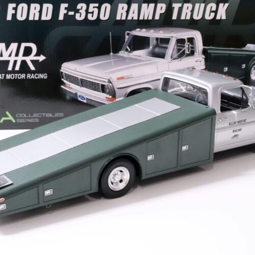 1:18 ACME 1970 Ford F-350 Ramp Truck Allan Moffat Motor Racing silver/ green
