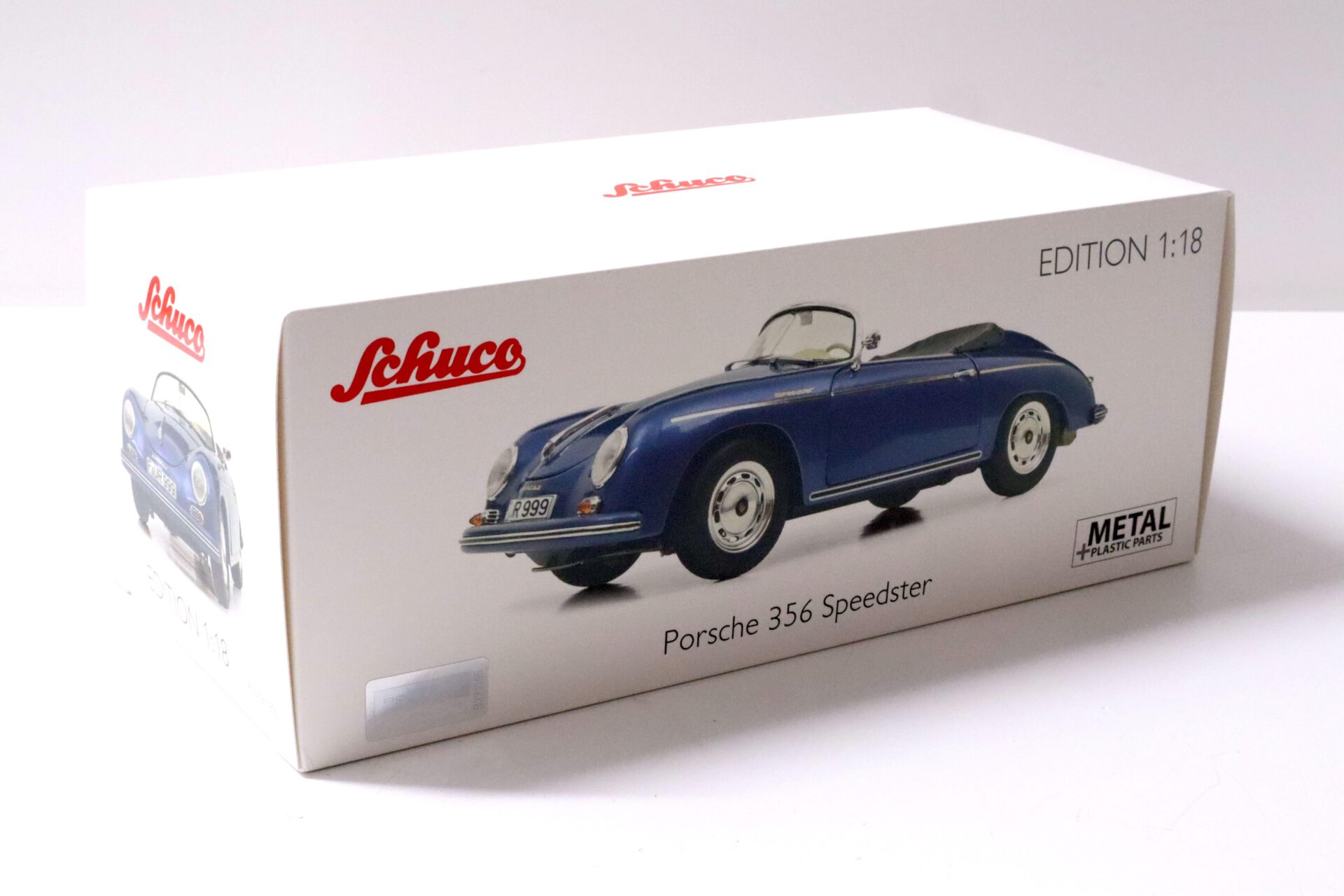 1:18 Schuco Porsche 356 Speedster blue metallic 450031800