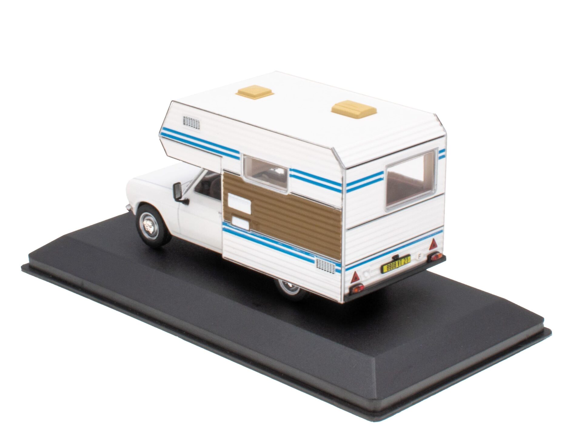 1:43 Hachette IXO Camping Cars Simca 1100 LE Camping-Car International 1983