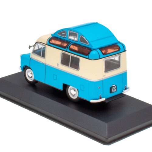 1:43 Hachette IXO Camping Cars Bedford CA Calthorpe Wohnmobil blue 1957