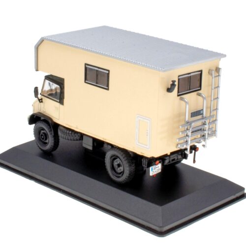 1:43 Hachette IXO Camping Cars Mercedes Unimog S 404.414 Camper beige 1969
