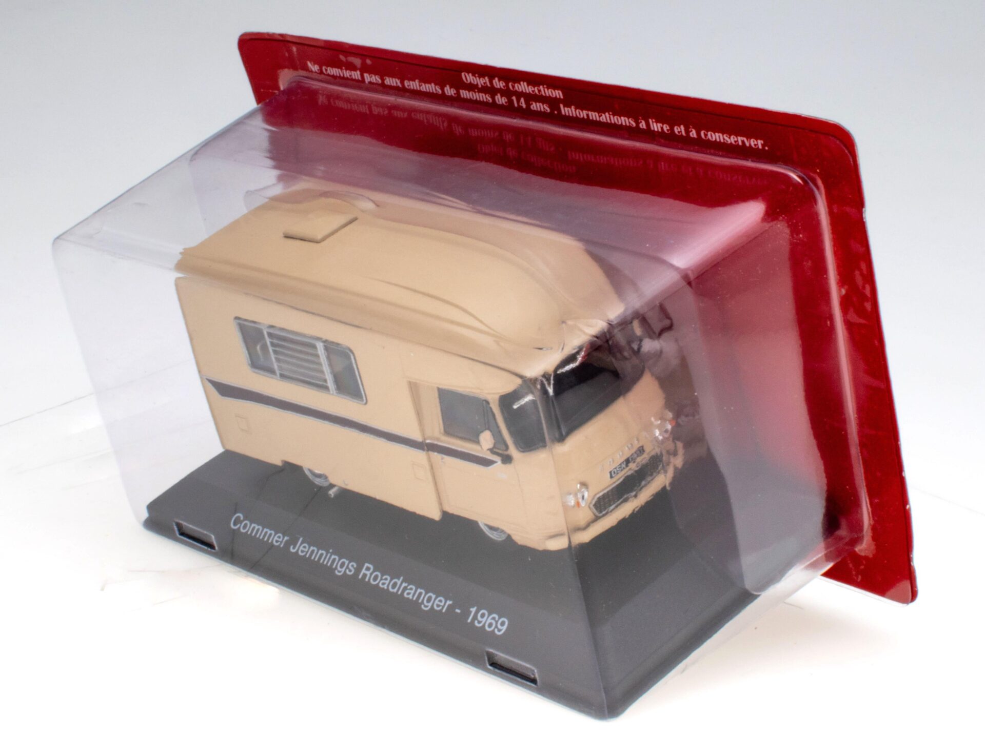 1:43 Hachette IXO Camping Cars Commer Jennings Roadranger Wohnmobil 1969