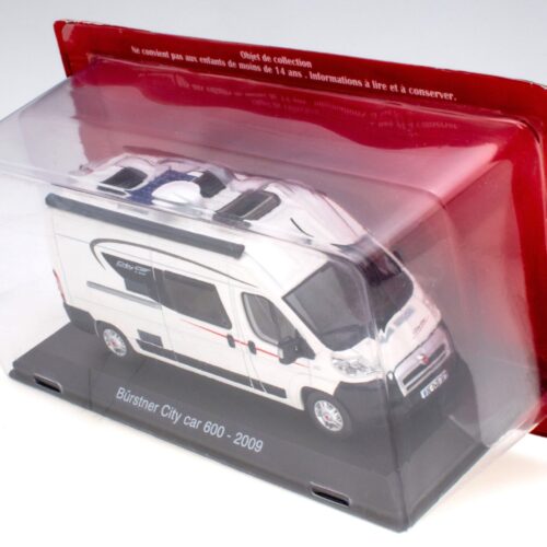 1:43 Hachette IXO Camping Cars Bürstner City Car 600 Fiat Wohnmobil 2009