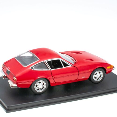 1:24 Hachette Bburago Ferrari Collection Ferrari 365 GTB4 red 1968 with display
