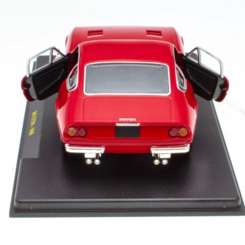 1:24 Hachette Bburago Ferrari Collection Ferrari 365 GTB4 red 1968 with display