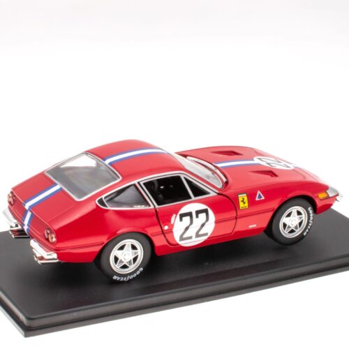 1:24 Hachette Bburago Ferrari Collection Ferrari 365 GTB4 Competition 1971 with display