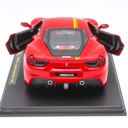 1:24 Hachette Bburago Ferrari Collection Ferrari 488 GTB Inspired by 312 P1 with display
