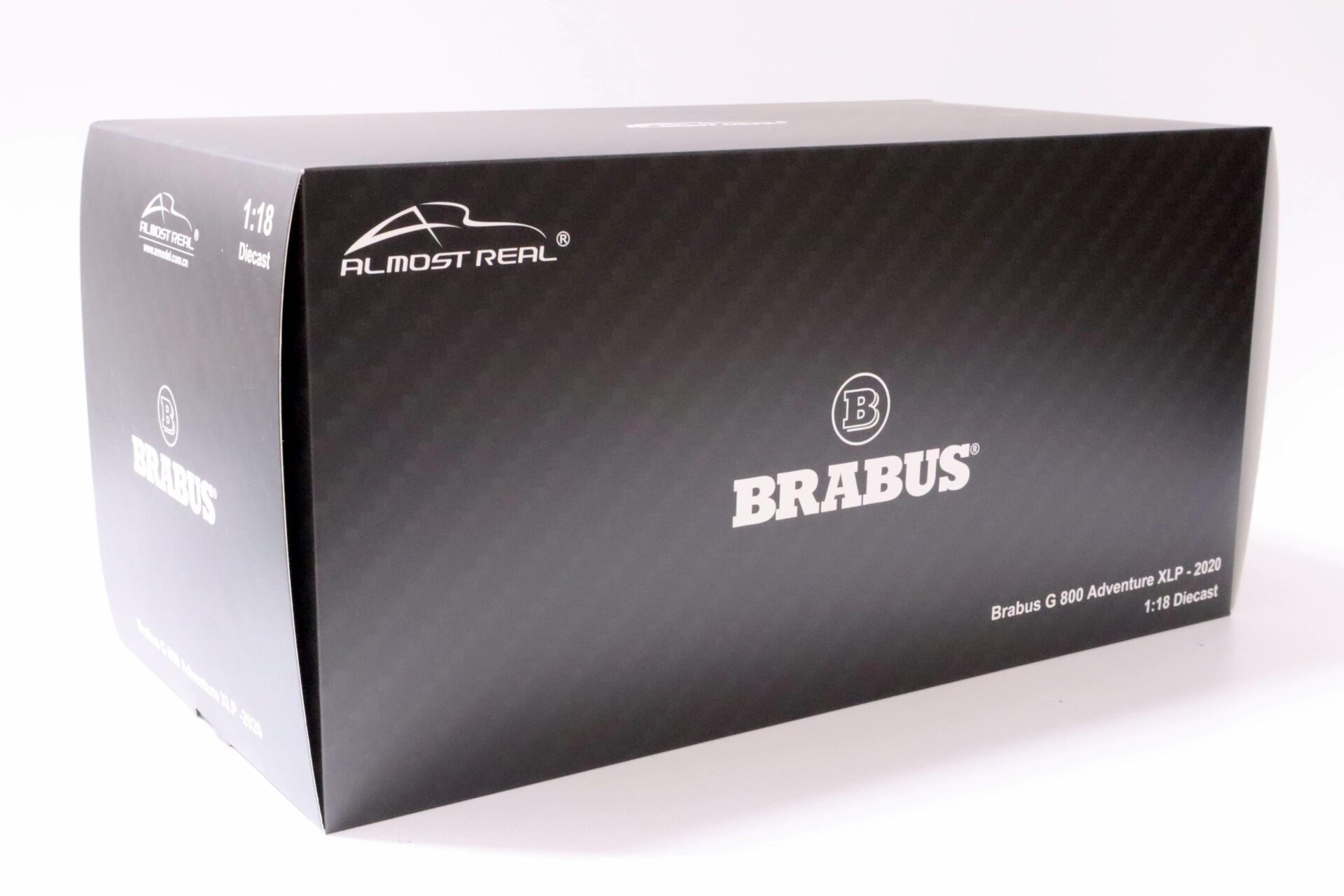 1:18 Almost Real Mercedes G-Klasse Brabus G800 Adventure XLP - 2020 Obsidian black