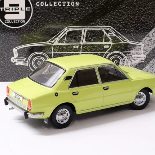 1:18 Triple9 1976 Skoda 120LS Sedan yellow Die-Cast