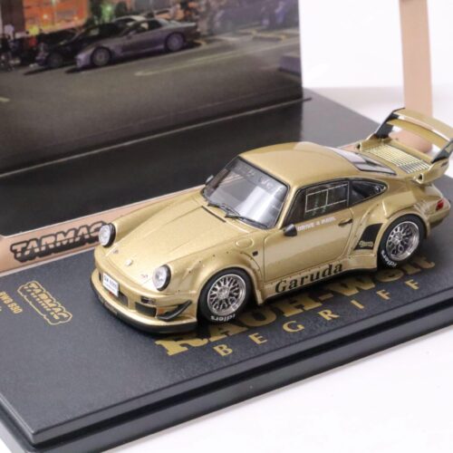 1:43 Tarmac Porsche 911 930 RWB RAUH-WELT Garuda gold metallic HOBBY43