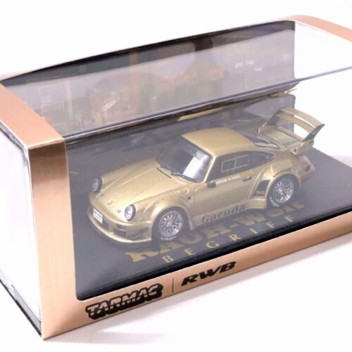 1:43 Tarmac Porsche 911 930 RWB RAUH-WELT Garuda gold metallic HOBBY43