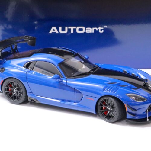 1:18 AUTOart Dodge Viper ACR 2017 Competition blue/ w. black stripes