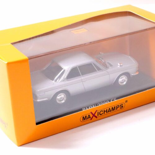 1:43 Minichamps BMW 2000 CS Coupe 1967 silver