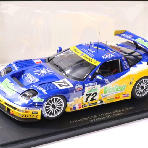 1:18 AUTOart Chevrolet Corvette C5R 24h LeMans 2006 - 3rd Place GT1 Class #72
