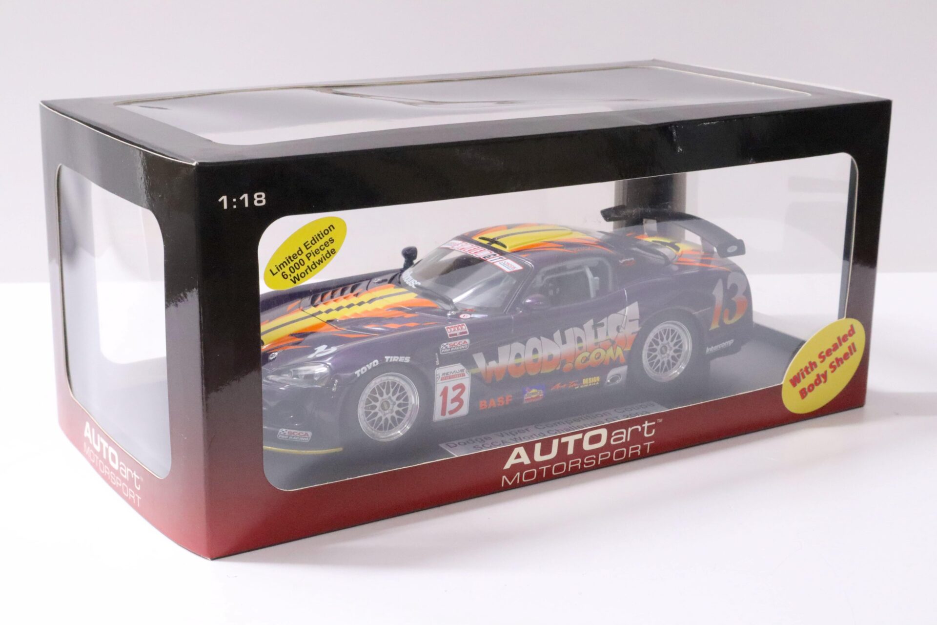 1:18 AUTOart Dodge Viper Competition Coupe #13 SCCA World Challenge GT 2003
