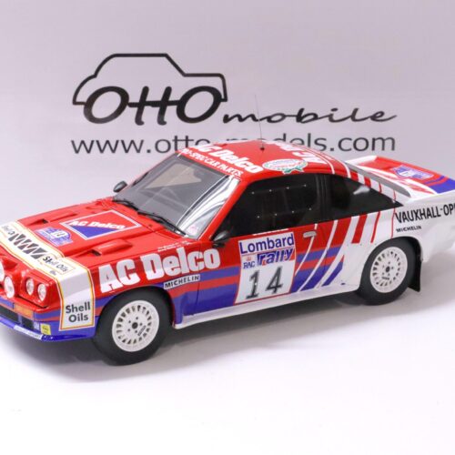 1:18 OTTO mobile OT932 Opel Manta R RAC Rally 1985 Lombard #14 AC Delco