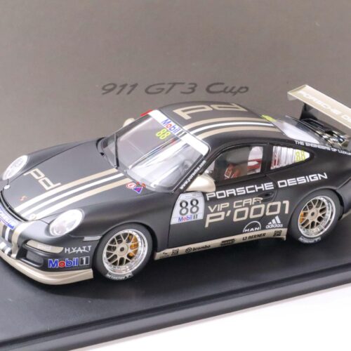 1:18 AUTOart Porsche 911 (997) GT3 CUP VIP CAR #88 black DEALER VERSION
