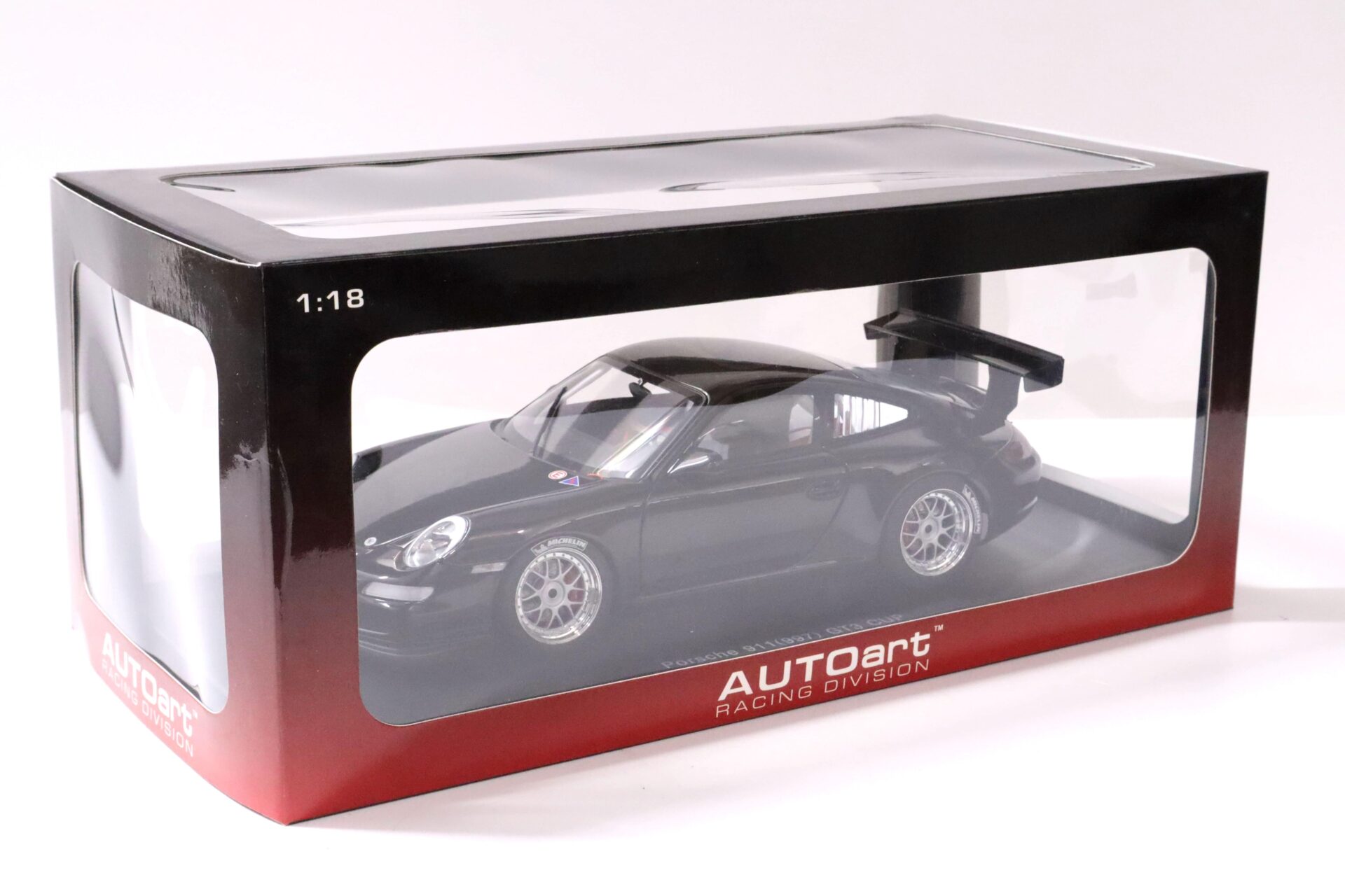 1:18 AUTOart Porsche 911 (997) GT3 CUP Plain Body Version black