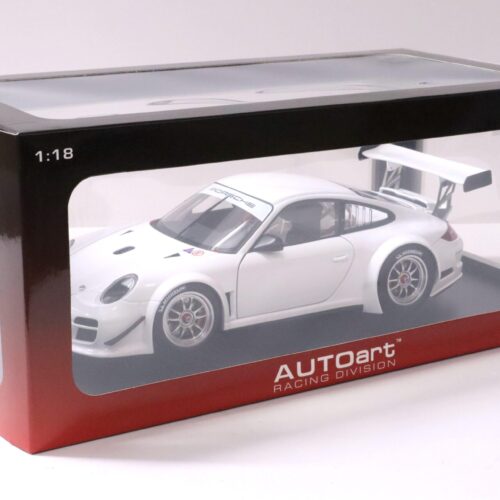 1:18 AUTOart Porsche 911 (997) GT3 R Plain Body Version white 81070