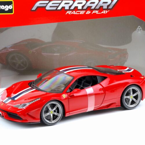 1:18 Bburago R&P Ferrari 458 Speciale Coupe red 2014