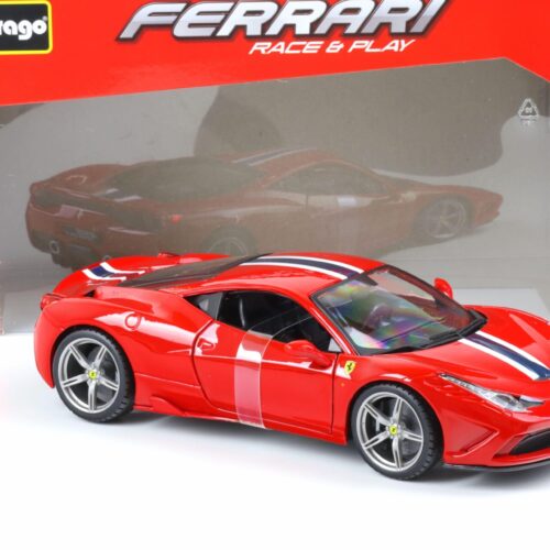 1:18 Bburago R&P Ferrari 458 Speciale Coupe red 2014