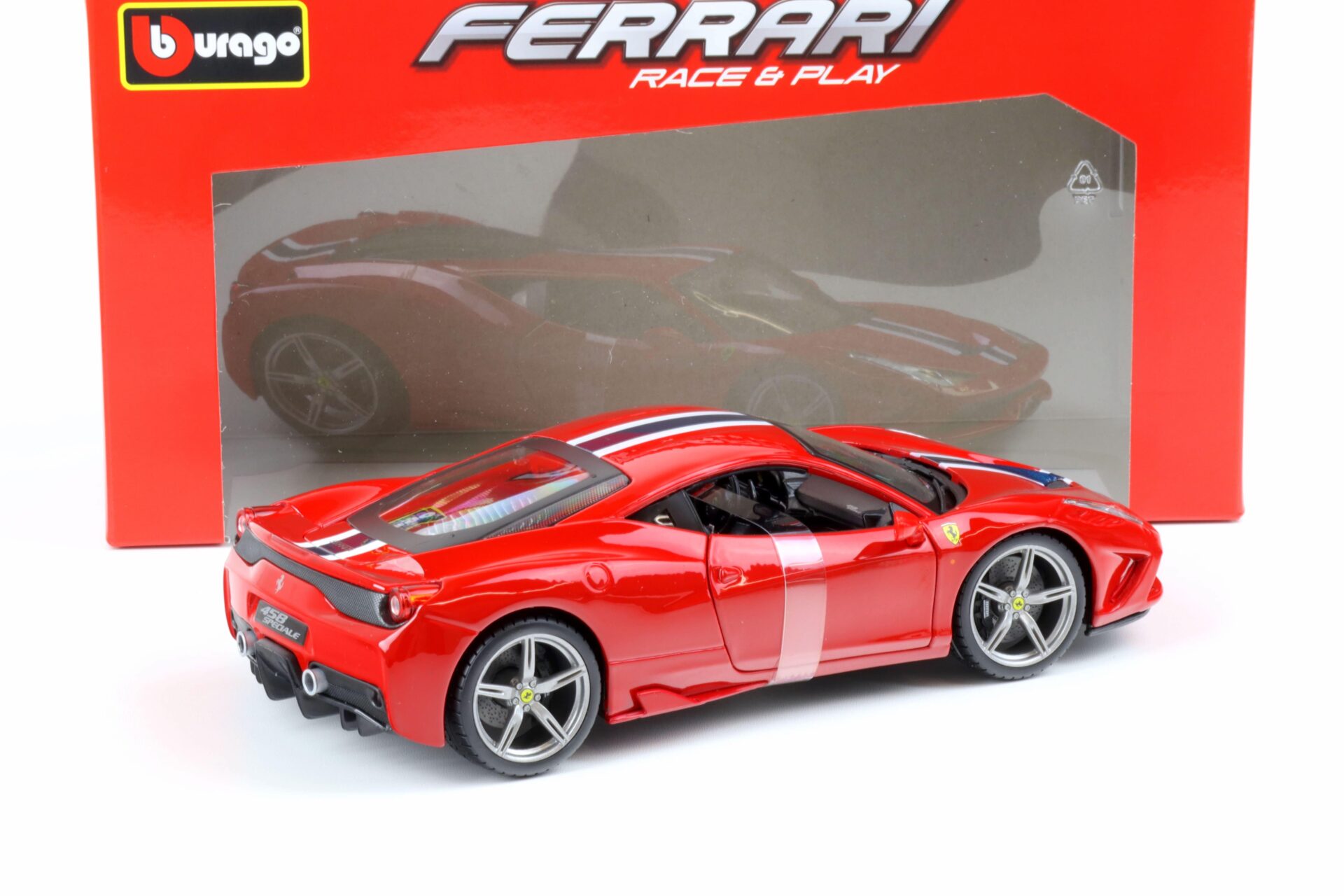 1:18 Bburago R&P Ferrari 458 Speciale Coupe red 2014
